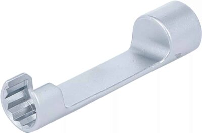 Cheie tubulara 14 mm decupata speciala pentru conducte de injectoare Mercedes-Benz antrenare 10 mm (3/8"), lungime 85.5mm, BGS 8469
