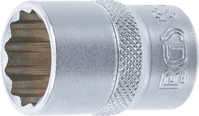 Cheie tubulara 19 mm, 12 puncte, antrenare 1/2", BGS 10639