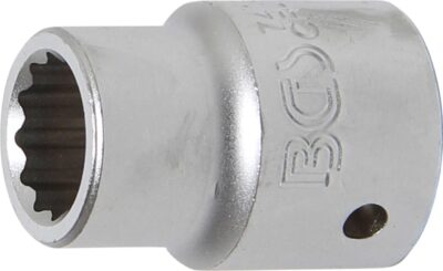 Cheie tubulara 19 mm, 12 puncte, antrenare 3/4", BGS 7419