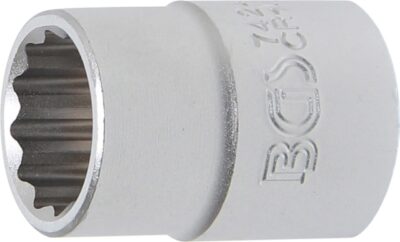 Cheie tubulara 24 mm, 12 puncte, antrenare 3/4", BGS 7424