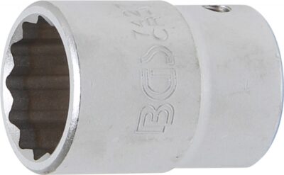 Cheie tubulara 27 mm, 12 puncte, antrenare 3/4", BGS 7427