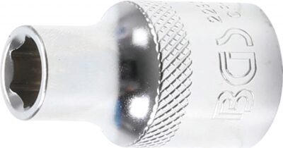 Cheie tubulara 6 colturi, 12, 5 mm (1/2"), 9 mm, BGS 22909