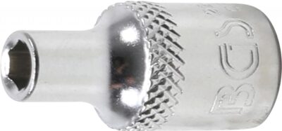 Cheie tubulara 6 colturi | 6, 3 mm (1/4") | 4 mm, BGS 22474