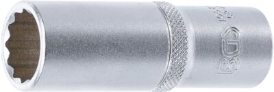 Cheie tubulara adanca 18 mm, 12 puncte, antrenare 1/2'', BGS 10685