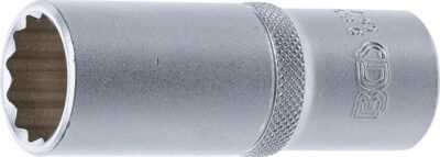 Cheie tubulara adanca 20 mm, 12 puncte, antrenare 1/2'', BGS 9359