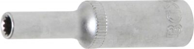 Cheie tubulara adanca Gear Lock 4 mm, antrenare 1/4'', BGS 10154
