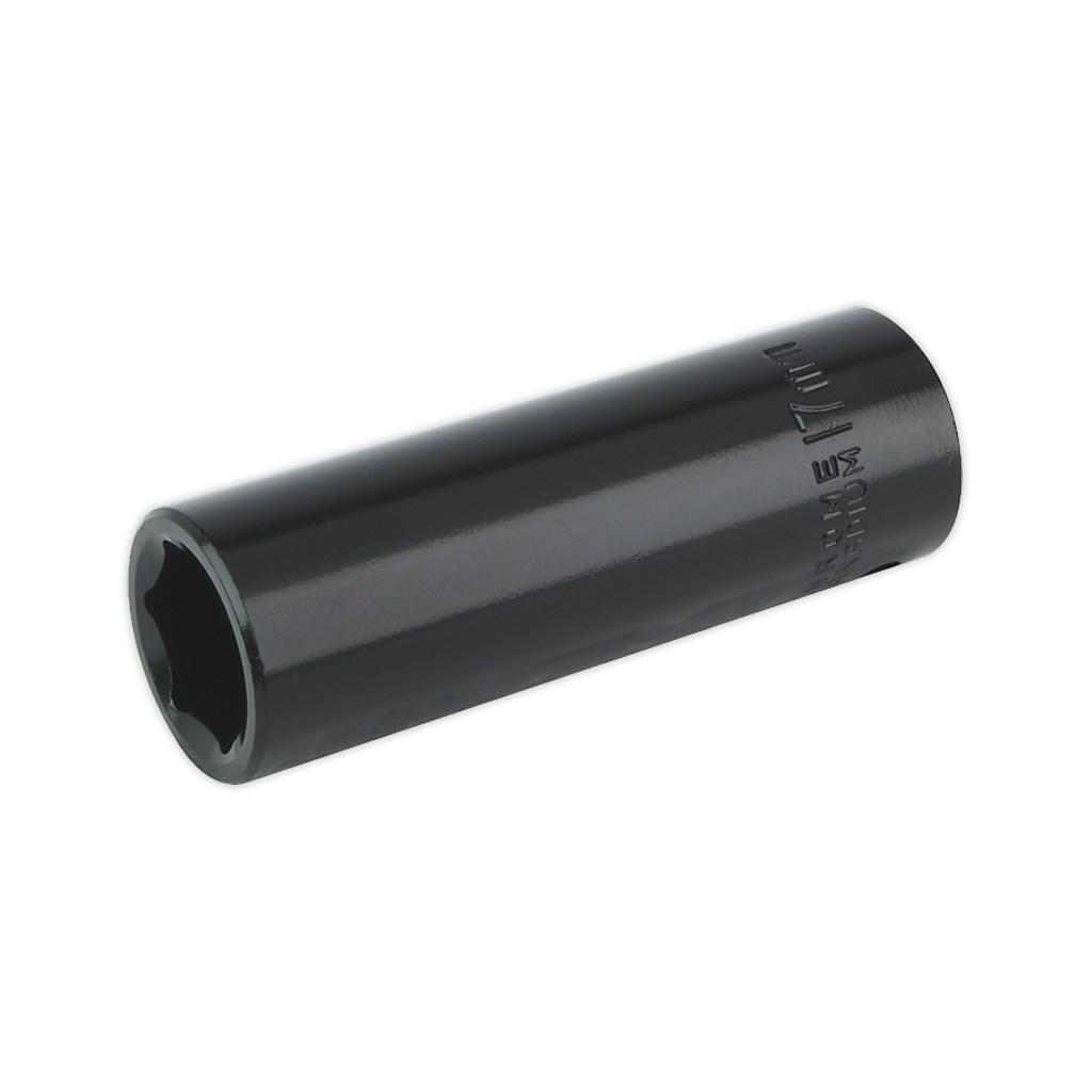 Cheie tubulara adanca Sealey, 17mm, 1/2″ – In lucru Cheie tubulara adanca Sealey, 17mm, 1/2" - In lucru