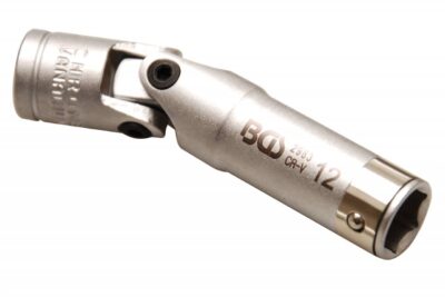 Cheie tubulara articulata pentru bujii incandescente 12mm, antrenare 10 mm(3/8"), BGS 2983
