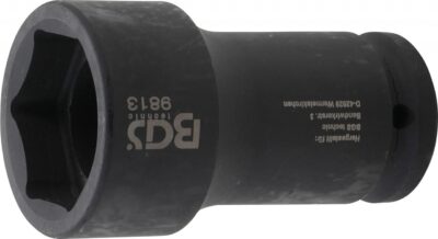 Cheie tubulara de impact 41 mm hexagonala, antrenare 20mm (3/4"), BGS 9813