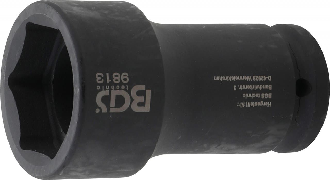 Cheie tubulara de impact 41 mm hexagonala, antrenare 20mm (3/4″), BGS 9813 – Chei Tubulare Normale si Impact Cheie tubulara de impact 41 mm hexagonala, antrenare 20mm (3/4"), BGS 9813 - Chei Tubulare Normale si Impact