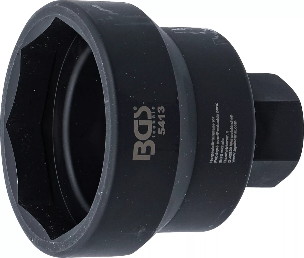 Cheie tubulara de impact 80mm cu 8 laturi speciala pentru camioane Scania, antrenare hehagon 41mm, BGS 5413 – Scule camioane Cheie tubulara de impact 80mm cu 8 laturi speciala pentru camioane Scania, antrenare hehagon 41mm, BGS 5413 - Scule camioane