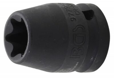 Cheie tubulara de impact Profil E20, antrenare1/2", BGS 9779-20
