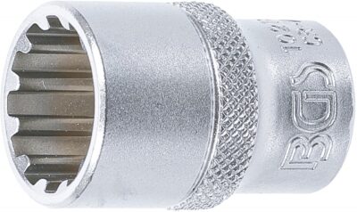 Cheie tubulara Gear Lock 18 mm, antrenare 1/2", BGS 10218