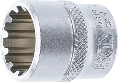Cheie tubulara Gear Lock 18 mm, antrenare 3/8", BGS 10318