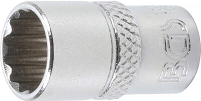 Cheie tubulara in 12 colturi 10 mm, antrenare 1/4", BGS 10780