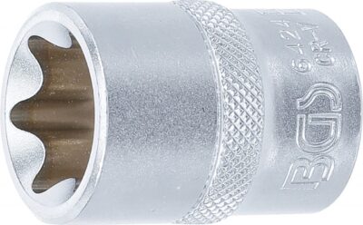 Cheie tubulara Profil E24, antrenare 1/2", BGS 6424