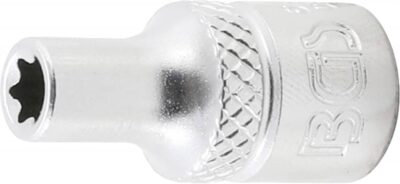 Cheie tubulara Profil E5, antrenare 1/4" ( 6,3 mm ), BGS 6405