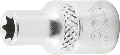 Cheie tubulara Profil E6, antrenare 1/4" ( 6,3 mm ), BGS 6406