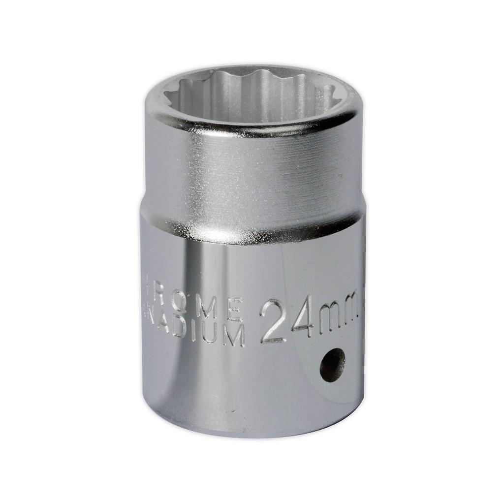 Cheie tubulara Sealey, patrat de actionare de 3/4″, 24mm – Chei Tubulare Normale si Impact Cheie tubulara Sealey, patrat de actionare de 3/4", 24mm - Chei Tubulare Normale si Impact