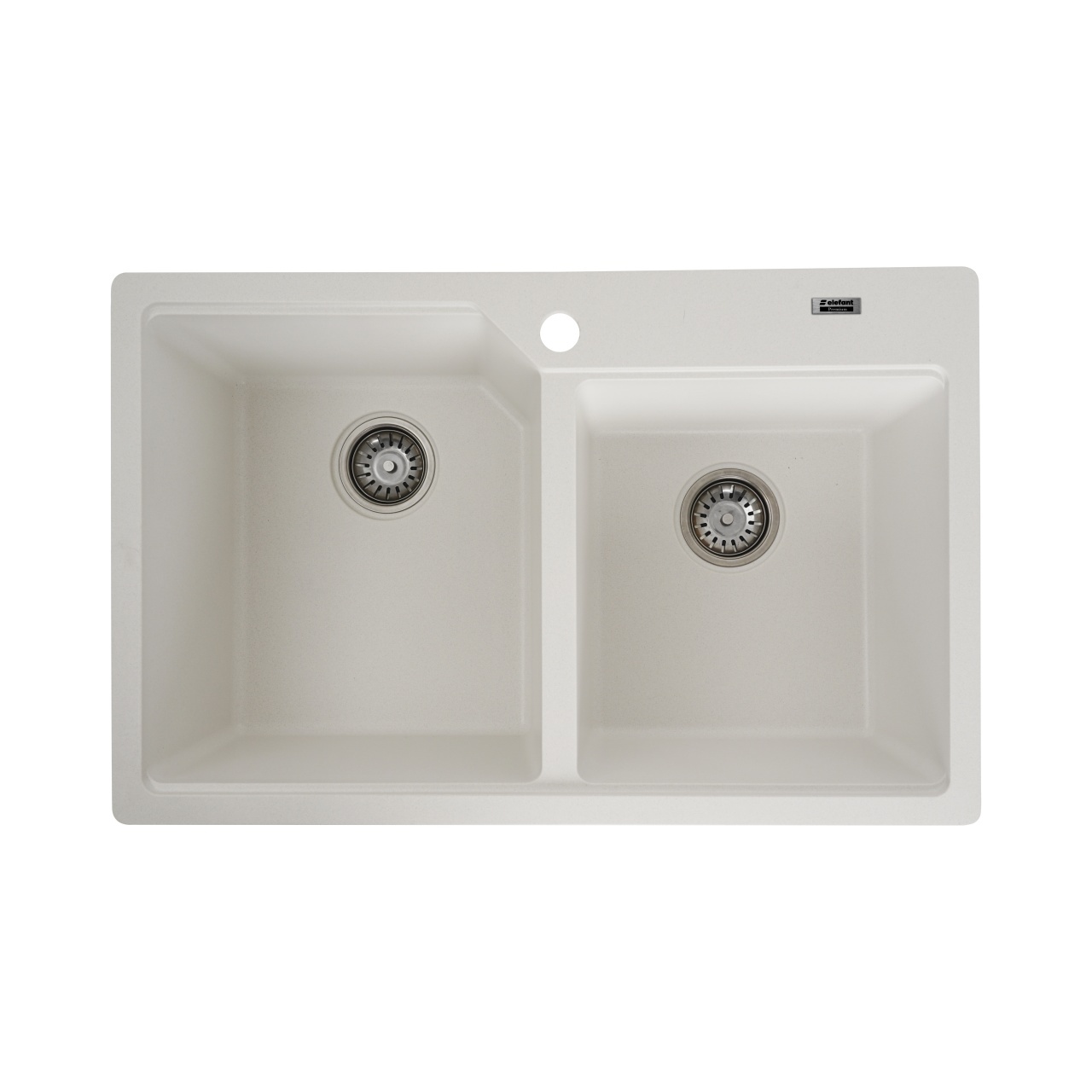 Chiuveta de bucătărie Elefant Premium Harmony , Alb, 775×495/420 mm – In lucru Chiuveta de bucătărie Elefant Premium Harmony , Alb, 775x495/420 mm - In lucru