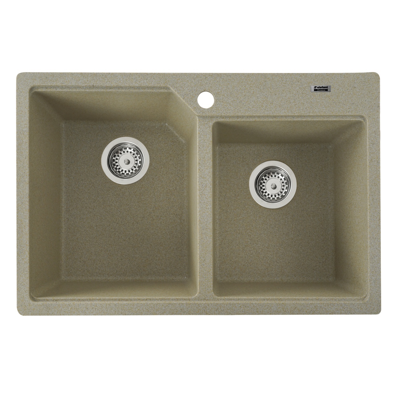 Chiuveta de bucătărie Elefant Premium Harmony , Nisip bej 775×495/420 mm – In lucru Chiuveta de bucătărie Elefant Premium Harmony , Nisip bej 775x495/420 mm - In lucru