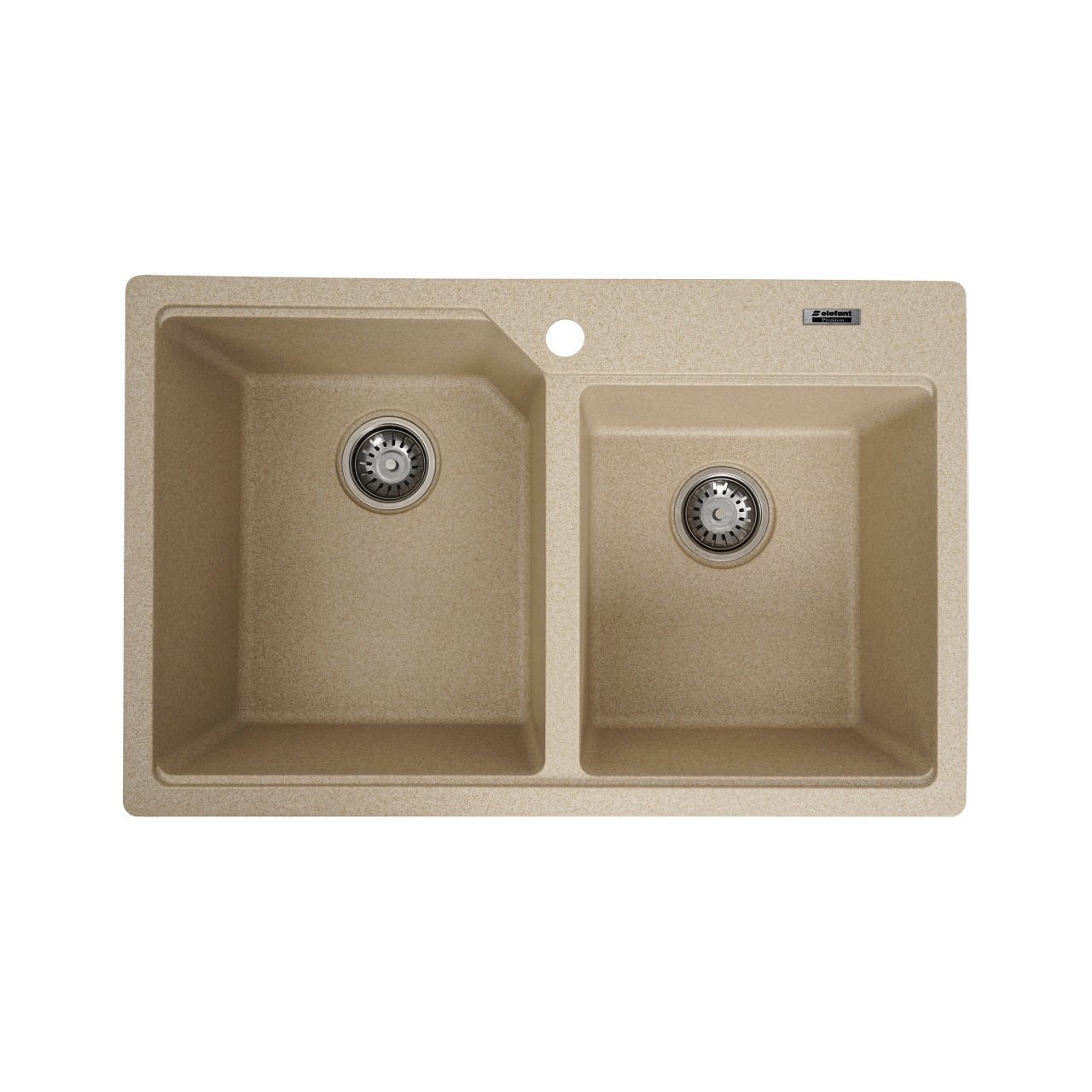 Chiuveta de bucătărie Elefant Premium Harmony , Safari bej 775×495/420 mm – In lucru Chiuveta de bucătărie Elefant Premium Harmony , Safari bej 775x495/420 mm - In lucru