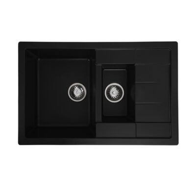 Chiuveta de bucatarie Elefant Premium Toskana Negru 775x495 mm