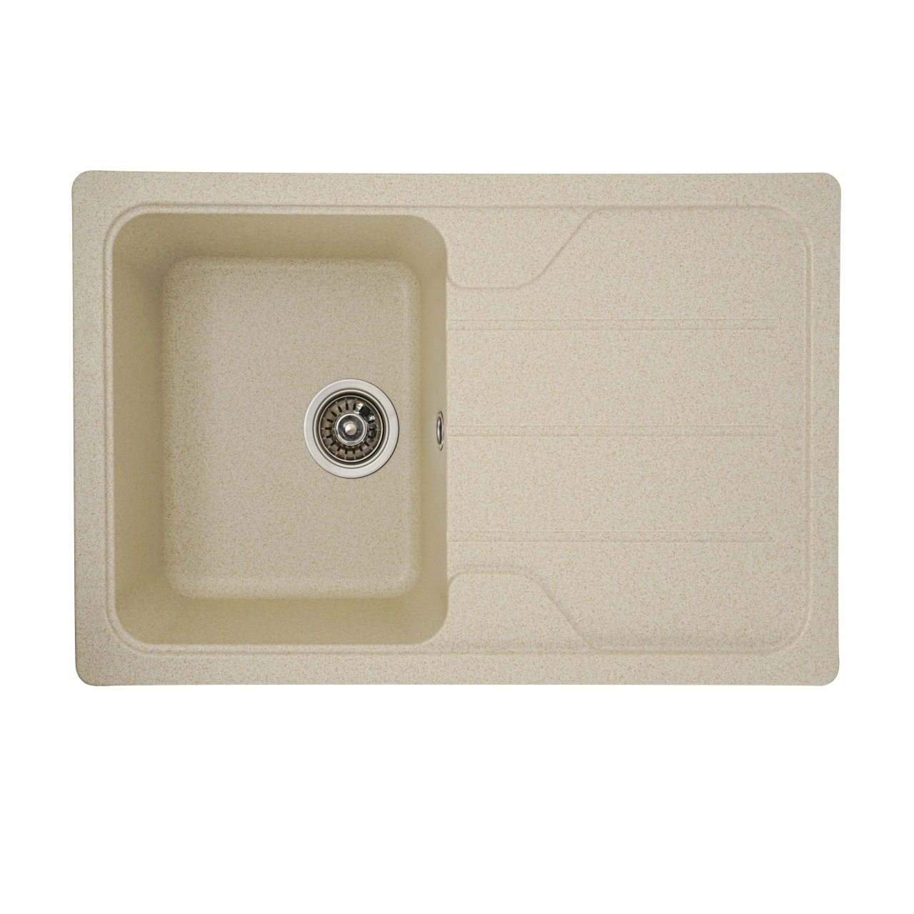 Chiuvetă din compozit de granit pentru bucătărie ELEFANT PREMIUM 7850 VERONA Nisip bej 775 x 495 mm – In lucru Chiuvetă din compozit de granit pentru bucătărie ELEFANT PREMIUM 7850 VERONA Nisip bej 775 x 495 mm - In lucru