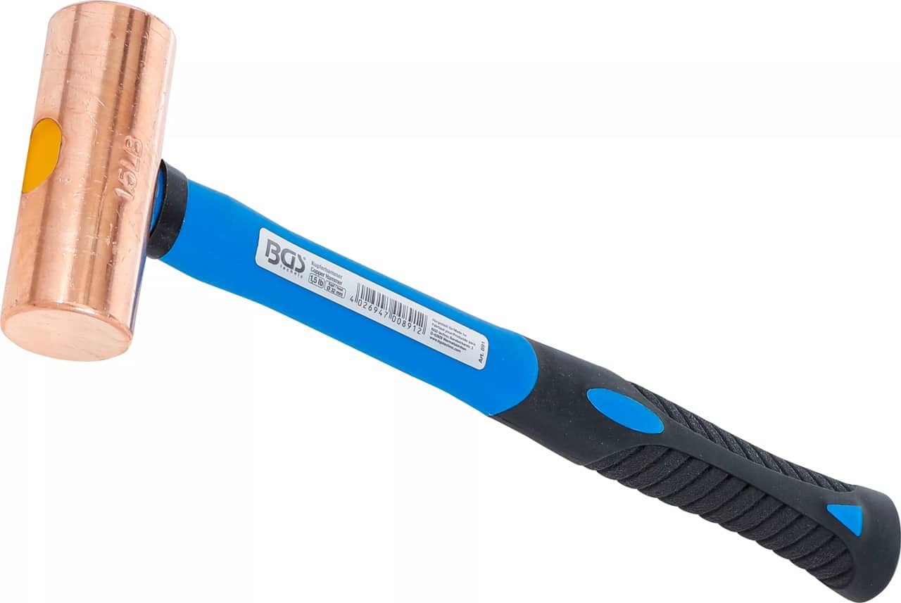 Ciocan din Cupru cu coada din fibra de sticla, diametru Ø 32 mm, greutate 680 gr, BGS 891 – Ciocane/Perii si Pile Ciocan din Cupru cu coada din fibra de sticla, diametru Ø 32 mm, greutate 680 gr, BGS 891 - Ciocane/Perii si Pile