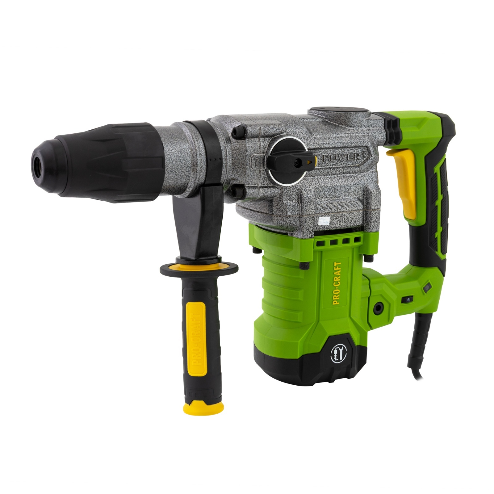 Ciocan Rotopercutor Procraft BH2350 SDS MAX, 10J, 1600 W, 3800 bpm – In lucru Ciocan Rotopercutor Procraft BH2350 SDS MAX, 10J, 1600 W, 3800 bpm - In lucru