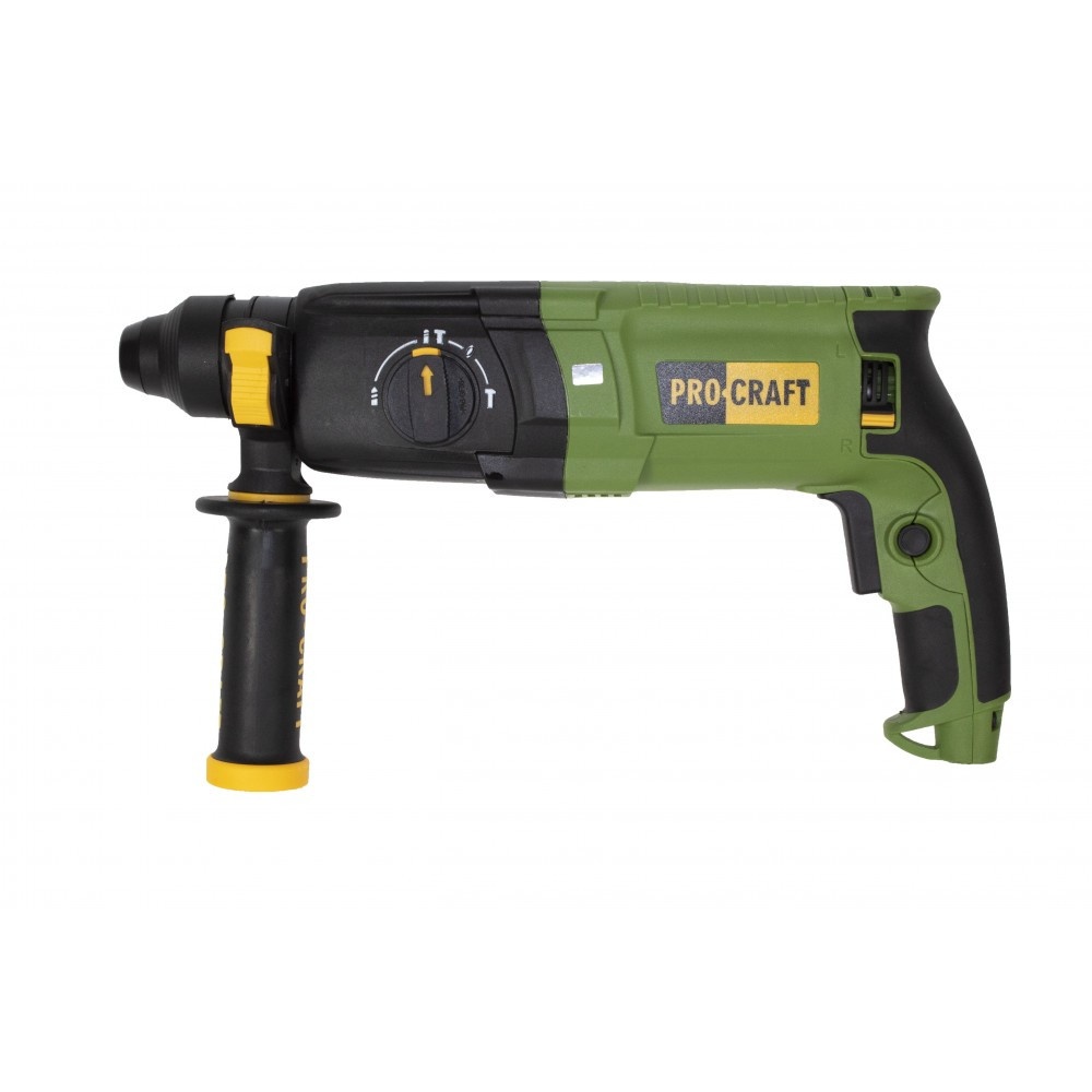 Ciocan Rotopercutor Procraft BH900 cu 900 W, 1100 rpm Carbuni rezerva, SDS – In lucru Ciocan Rotopercutor Procraft BH900 cu 900 W, 1100 rpm Carbuni rezerva, SDS - In lucru