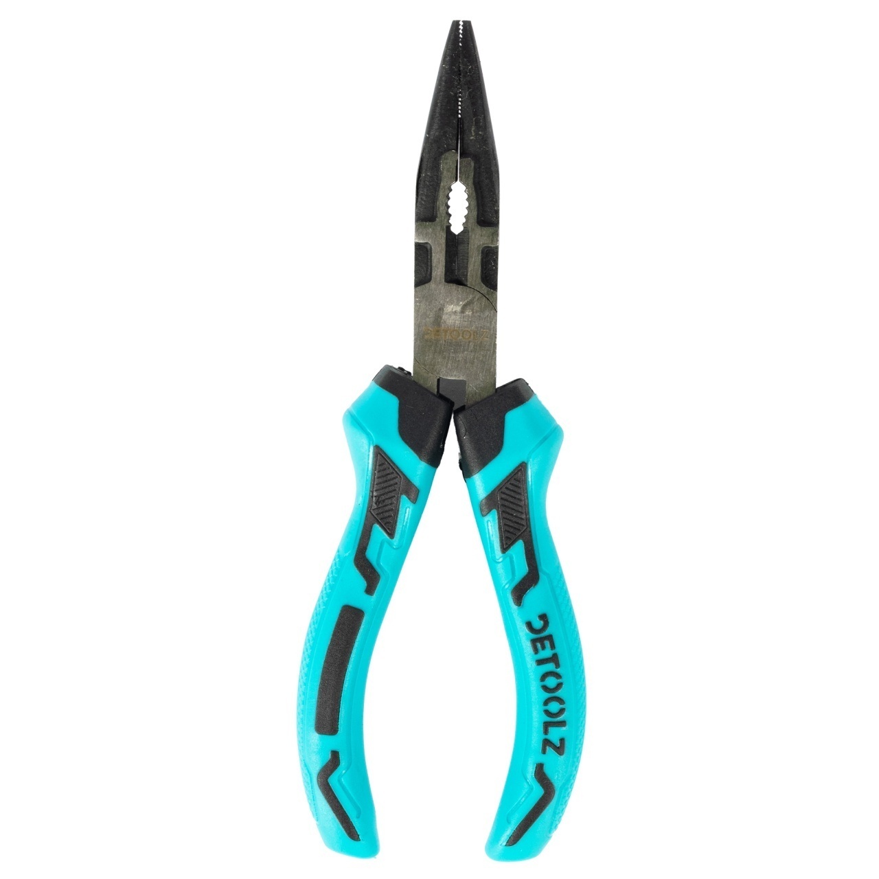 Cleste cu varf ascutit Detoolz, 160 mm – In lucru Cleste cu varf ascutit Detoolz, 160 mm - In lucru