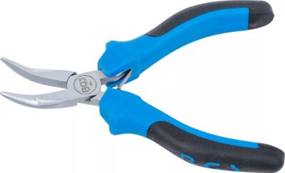 Cleste cu varf indoit pentru electronica, 125 mm, BGS 383