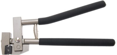 Cleste de faltuit pentru lucrari de tinichigerie pentru foi de tabla pana la 1mm grosime, dimensiuni bacuri: 23mm latime, 13mm adancime, lungime totala 300mm, BGS 6140