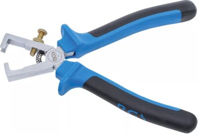 Cleste pentru dezizolat cabluri electrice, lungime 150 mm, BGS 361