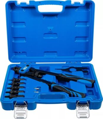 Cleste pentru piuliţe-nit M3 - M8, 7 piese, BGS 404