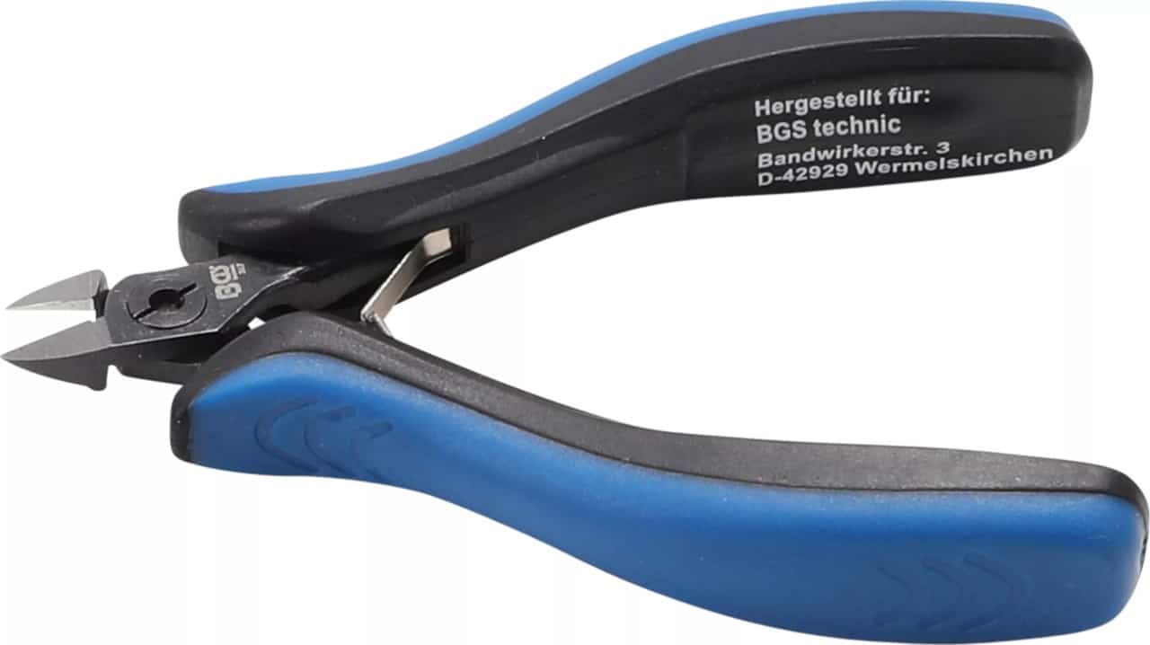 Cleste sfic cu taiere laterala pentru electronisti, BGS 387 – Clesti/Patenti si Foarfeci Cleste sfic cu taiere laterala pentru electronisti, BGS 387 - Clesti/Patenti si Foarfeci