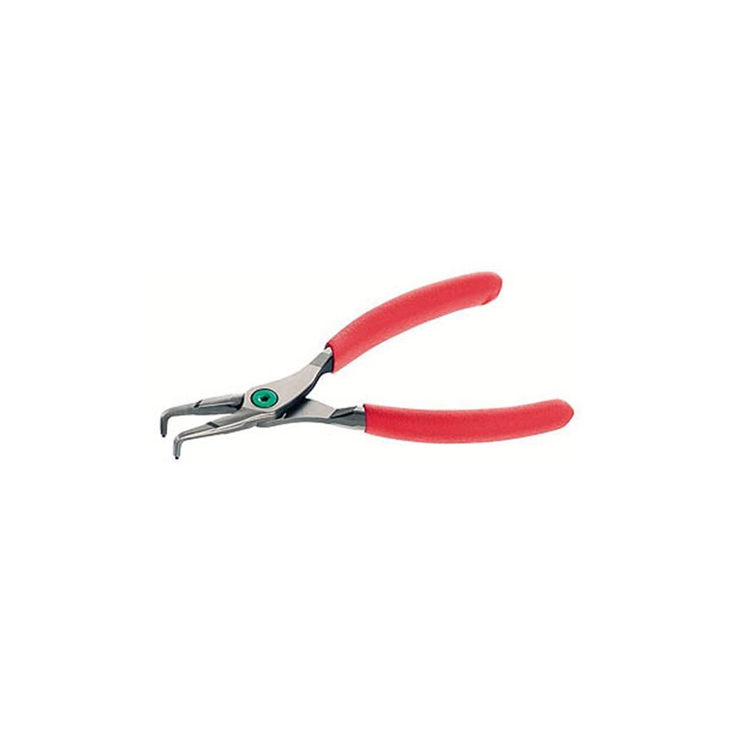 Cleste sigurante cu cioc indoit la 90 grade – In lucru Cleste sigurante cu cioc indoit la 90 grade - In lucru