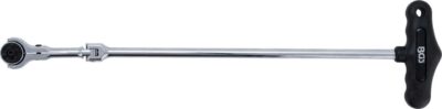 Clichet reversibil cu mâner T articulat, antrenare 6,3 mm (1/4"), BGS 2126