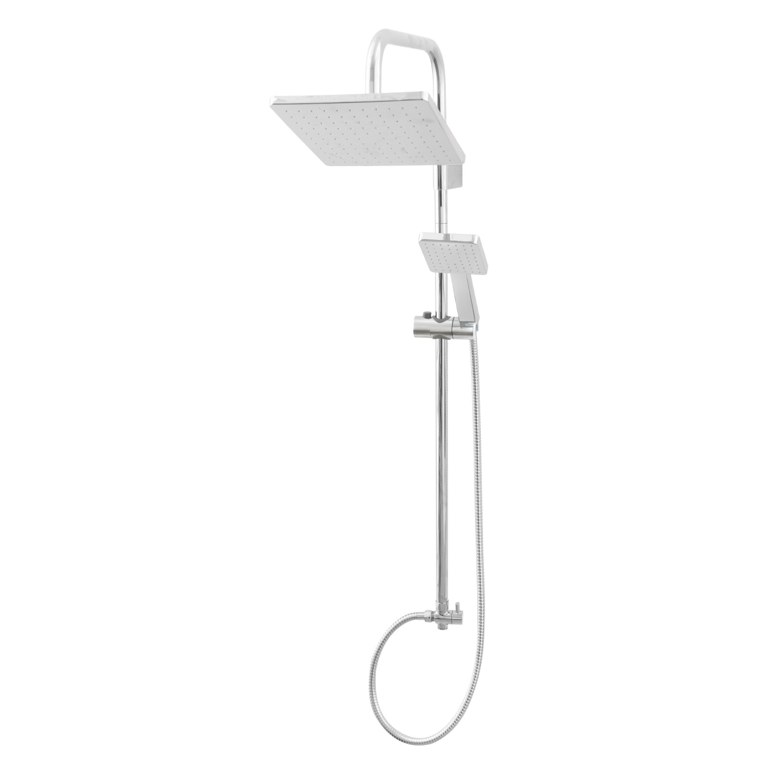 Coloana de duș 2 în 1 cu cadru pătrat, fără baterie – MIXXUS DK-003 – In lucru Coloana de duș 2 în 1 cu cadru pătrat, fără baterie – MIXXUS DK-003 - In lucru