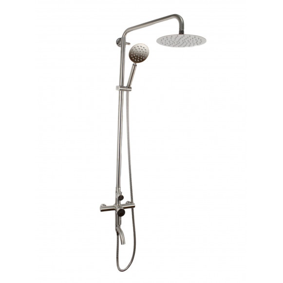 Coloana de dus Mixxus SUS-009-J, 120 cm baterie si para, monocomanda, furtun flexibil – In lucru Coloana de dus Mixxus SUS-009-J, 120 cm baterie si para, monocomanda, furtun flexibil - In lucru