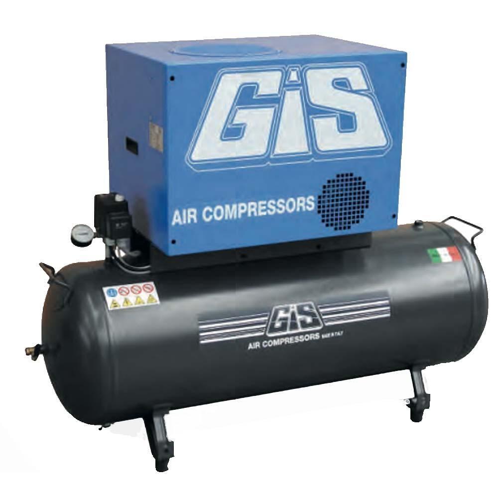 Compresor cu piston si transmisie prin curea GS35/270/600/SILENT, seria SILENT, GIS AIR COMPRESSORS – In lucru Compresor cu piston si transmisie prin curea GS35/270/600/SILENT, seria SILENT, GIS AIR COMPRESSORS - In lucru