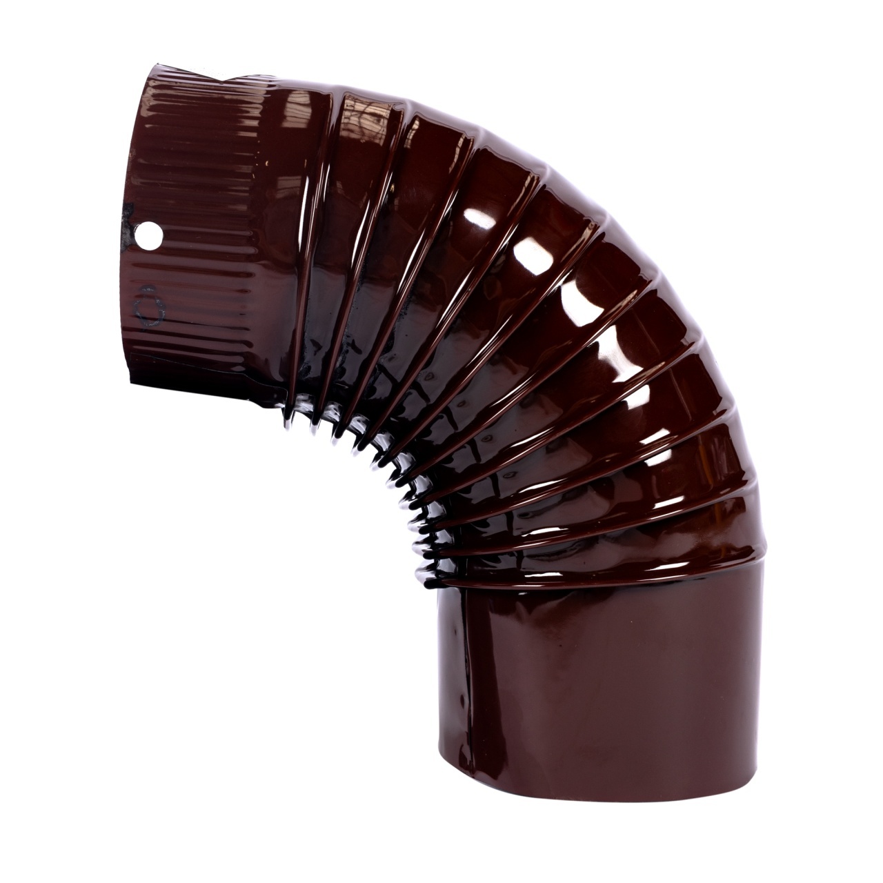 Cot pentru soba pe lemne, 90˚, 120mm, Maro – In lucru Cot pentru soba pe lemne, 90˚, 120mm, Maro - In lucru