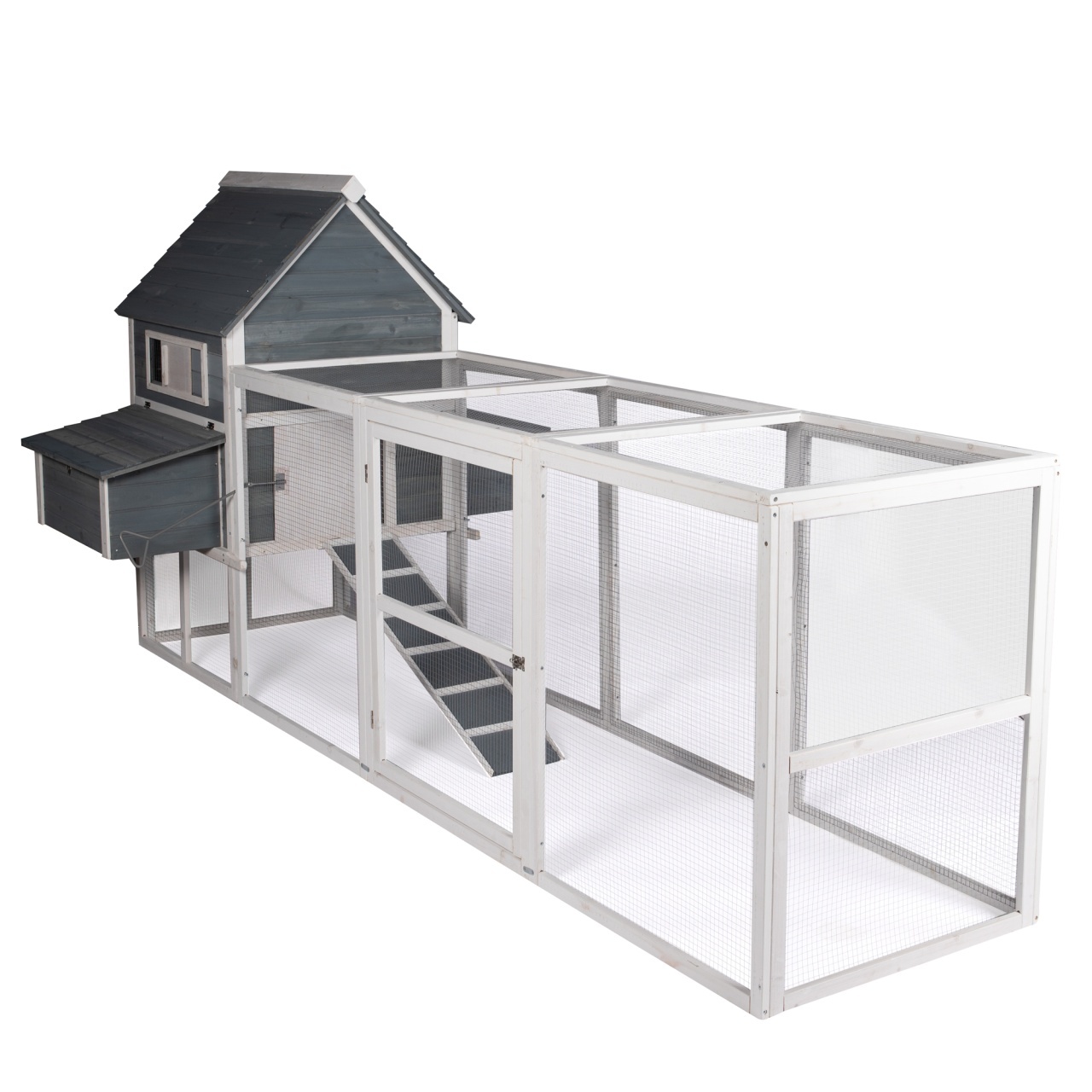 Cotet (tarc) pasari 3.1×1.5×1.5m, lemn – In lucru Cotet (tarc) pasari 3.1x1.5x1.5m, lemn - In lucru
