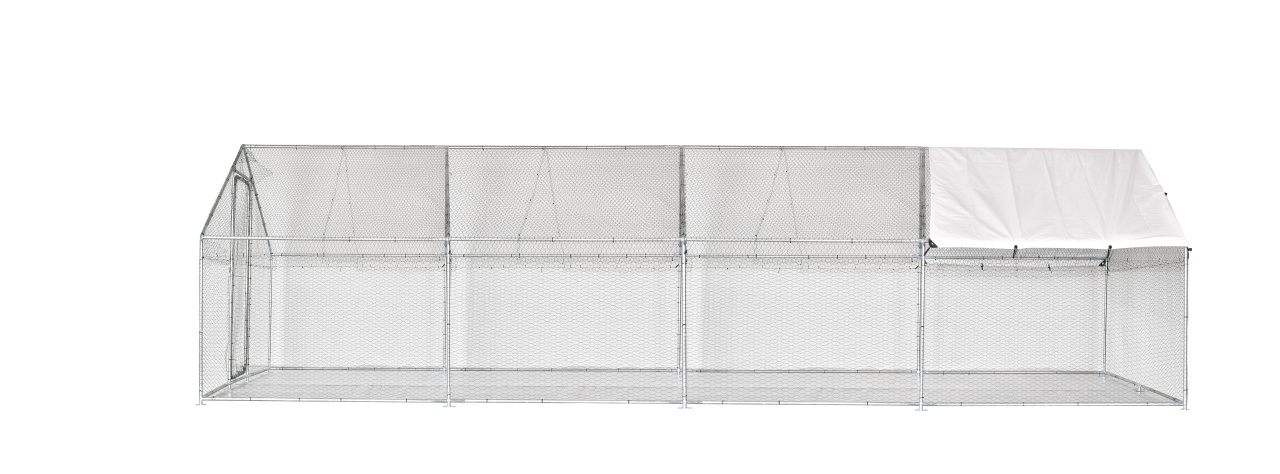 Cotet (tarc) pasari, 3x8x2m, Micul Fermier – In lucru Cotet (tarc) pasari, 3x8x2m, Micul Fermier - In lucru