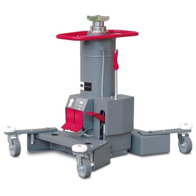 Cric de canal cu deplasare pe fundul canalului, 15/15T, full pneumatic, Rotary