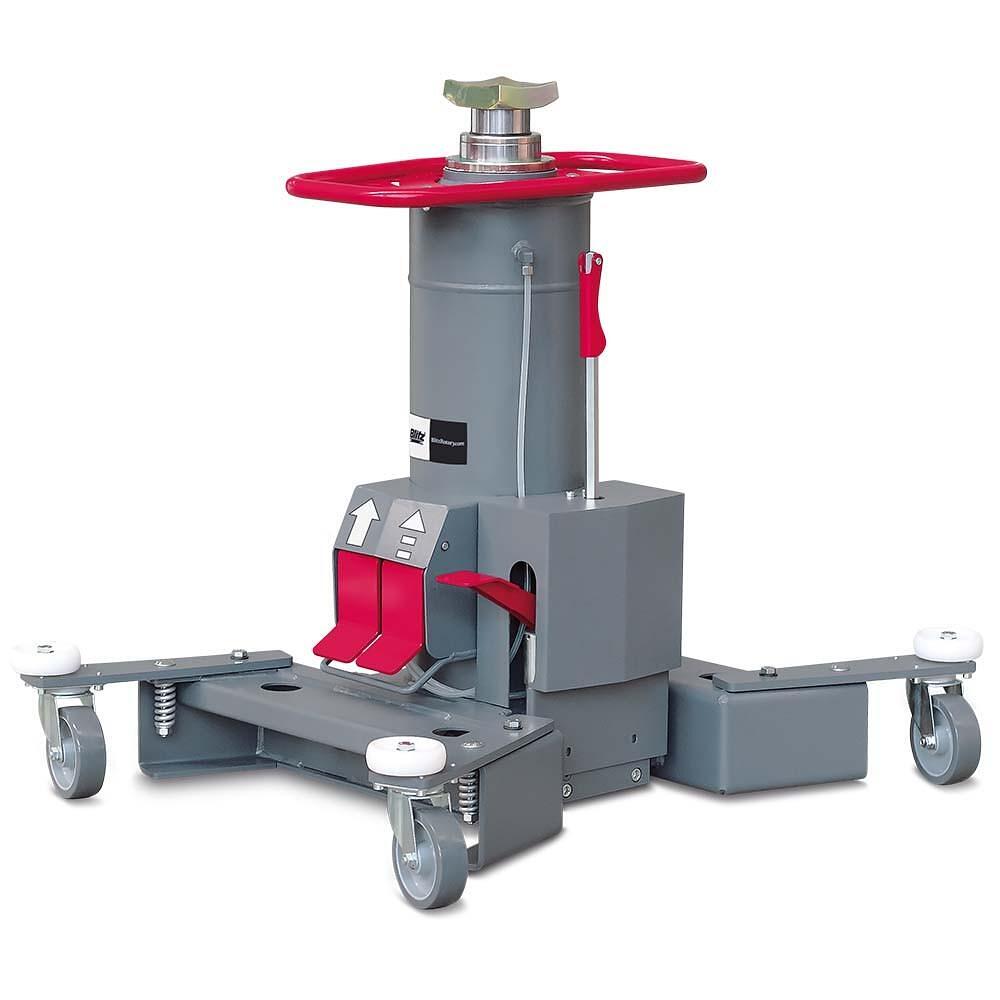 Cric de canal cu deplasare pe fundul canalului, 15/15T, full pneumatic, Rotary – Cricuri si capre Cric de canal cu deplasare pe fundul canalului, 15/15T, full pneumatic, Rotary - Cricuri si capre