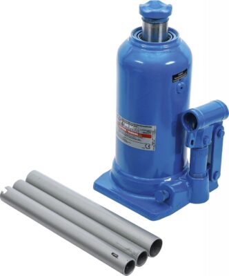 Cric hidraulic cu piston dublu, sarcina max. 5 tone, BGS 70042