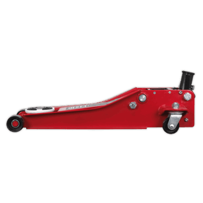 Cric hidraulic tip crocodil, cu garda joasa, 2 tone