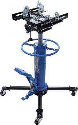 Cric pentru cutii de viteza cu 2 trepte de ridicare Heavy Duty, sarcina max. 500 kg, inaltime min. 880, inaltime max. 1770mm, greutate 77Kg, BGS 9233